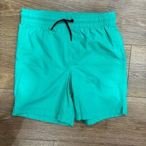 Old Navy Boys Teal Swim Trunks